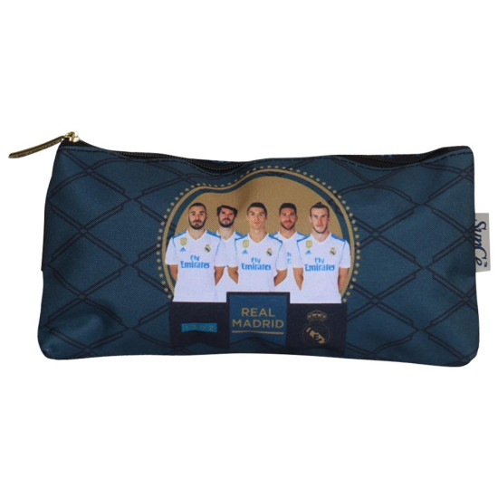 Sunce Παιδική κασετίνα Real Madrid Flat Rectangular Pencil Case